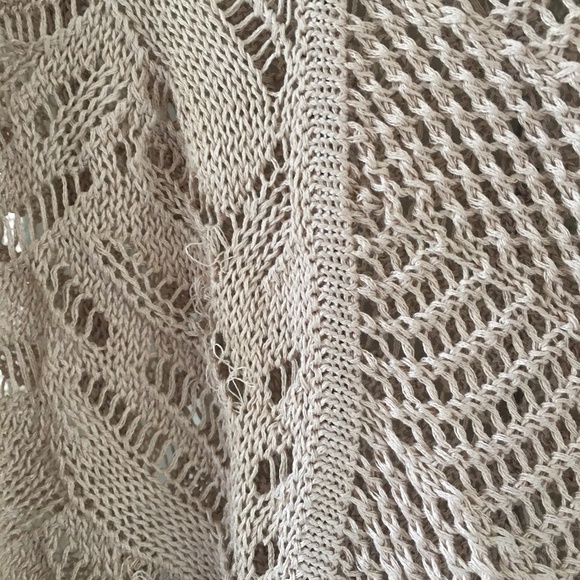 Open Work Cardigan Sweater - Picture 5 of 5